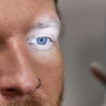 Close-up Shot of a Man's Eye